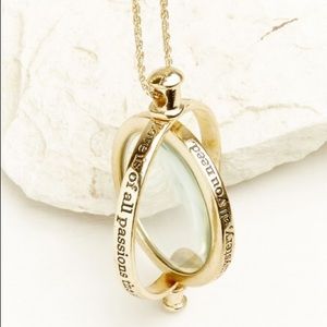 Earthbound Revolving Glass Necklace 🔮